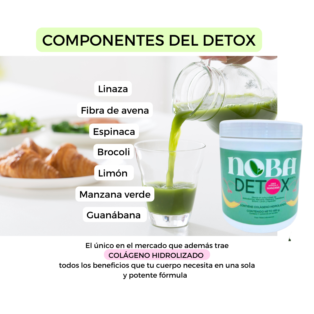 Noba detox Detox en polvo para desintoxicar higado graso